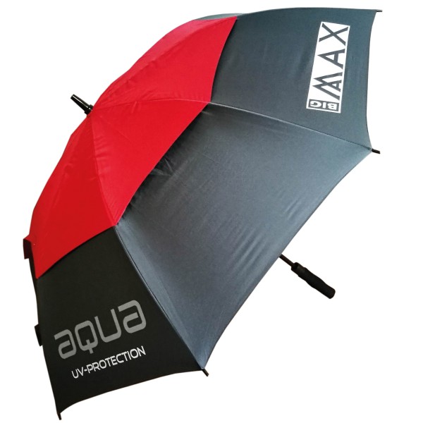 BIG MAX Aqua UV Regenschirm grau/rot