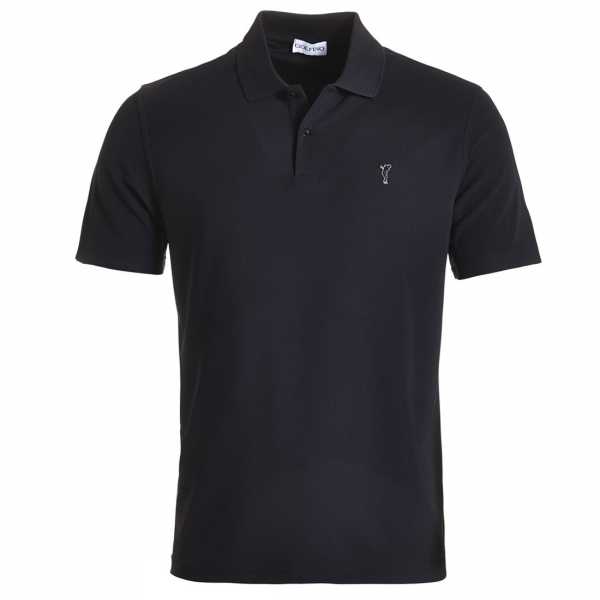 Golfino Light Extra Dry Herren Polo schwarz