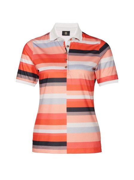 Bogner Tine Polo Damen multicolor/rot
