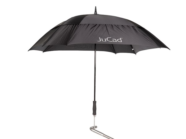 JuCad Teleskop-Golfschirm Windproof mit Schirmstift