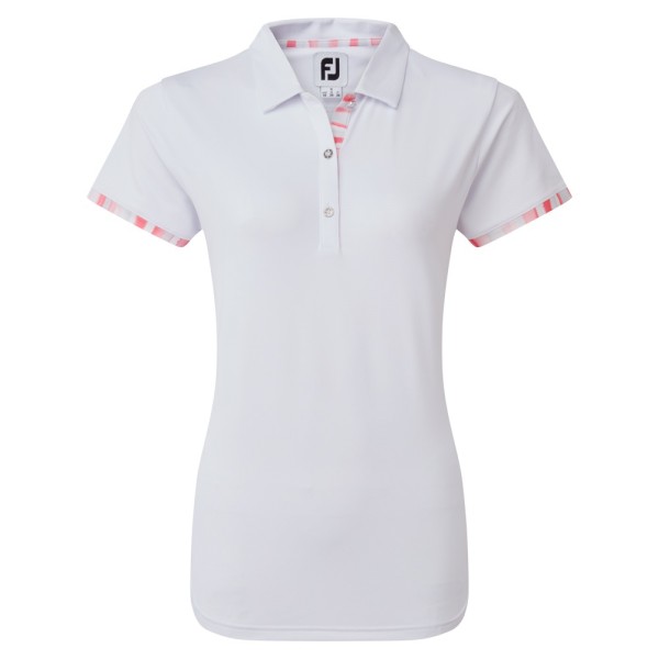 Polo Footjoy Aquarelle Trim Pique Mujer