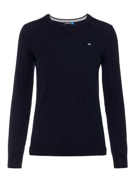 J. Lindeberg Amaya True Merino Damenpullover navy