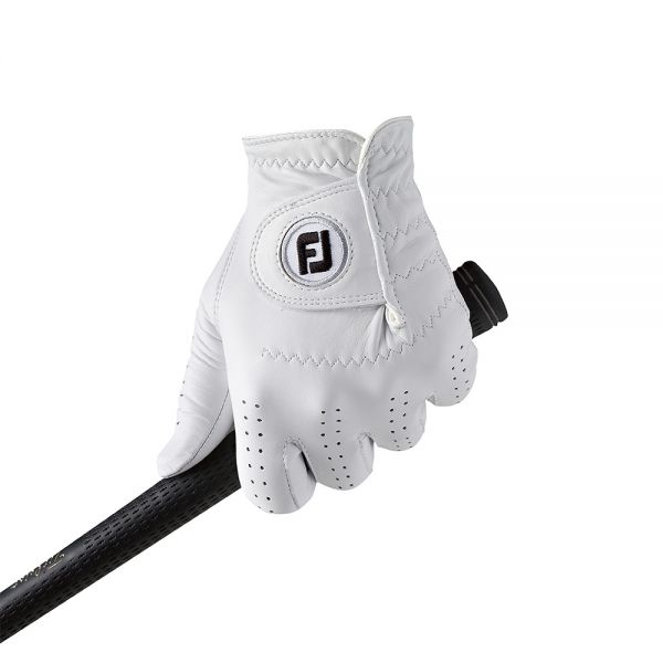 Footjoy CabrettaSof® Golf Glove Ladies Pearl White