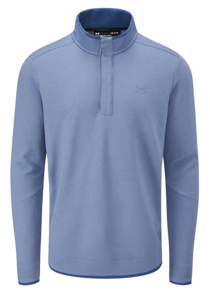 Under Armour Sweaterfleece Snap Mock Pullover Herren blau