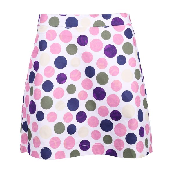 Girls Golf Polka Dot Skort Damen lila/blau