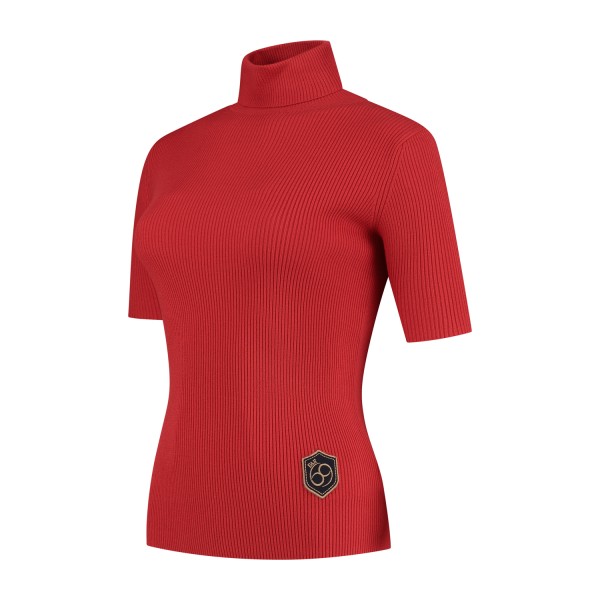 Par69 Body Top shortsleeve Damen rot