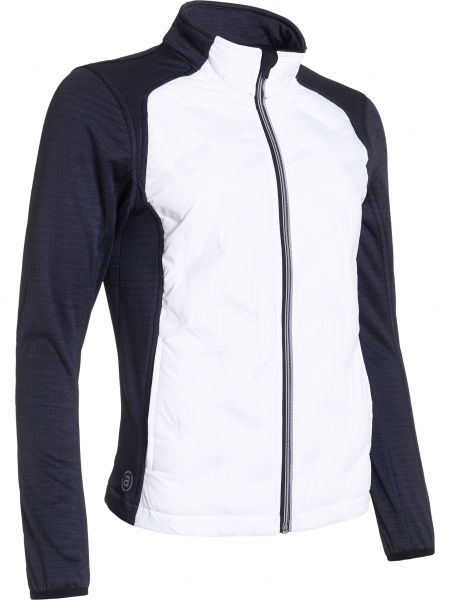 Abacus Dunes Hybrid Jacke Damen weiß