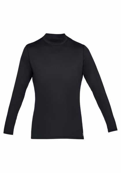 Under Armour CG Armour Mock Fitted Longsleeve Herren schwarz