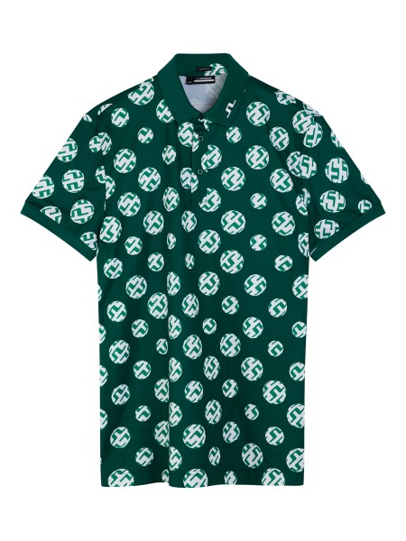 J.Lindeberg KV Regular Fit Print Polo Herren