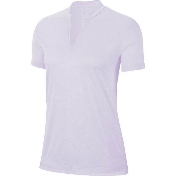 Nike Breathe Golf Polo Damen lila