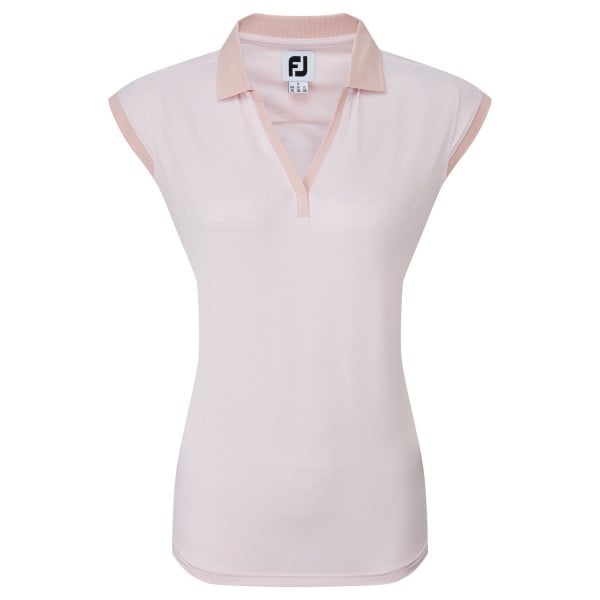 Footjoy EoE Striped Lisle Polo Damen