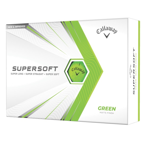 Callaway Supersoft21 Matt Bälle 12 Stk. grün