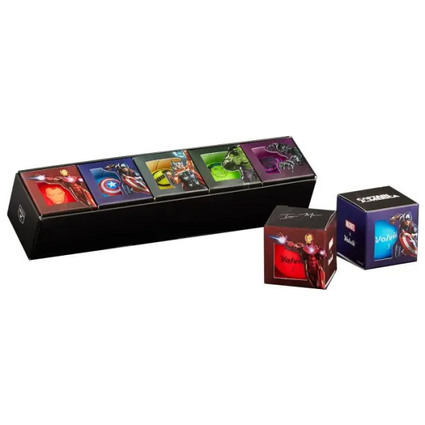 Volvik Vivid Marvel Collection 5 Charakter Box 