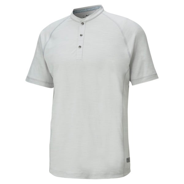 Puma EXCELLENT Golf Wear Cloudspun Mat Henley Polo Mens