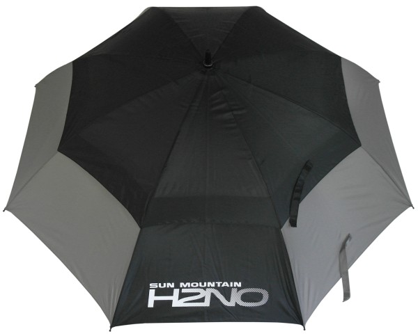 Sun Mountain H2NO UV-Proofed Regenschirm schwarz/grau