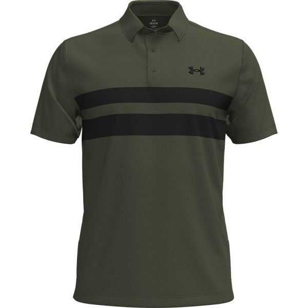 Under Armour Playoff 3.0 Polo-Dual Chest Stripe Herren XXXL grün