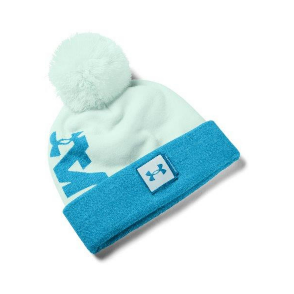 Under Armour BIG POM Logo Beanie Mütze Damen