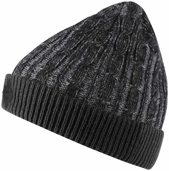 adidas Knit Cable Mütze Damen schwarz