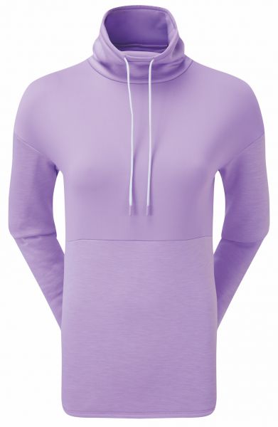 Footjoy Funnel Collar Fleece Pullover Damen orchid
