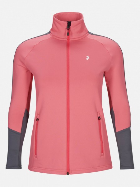Peak Performance Rider Zip Jacke Damen blau/grün/dunkelgrau