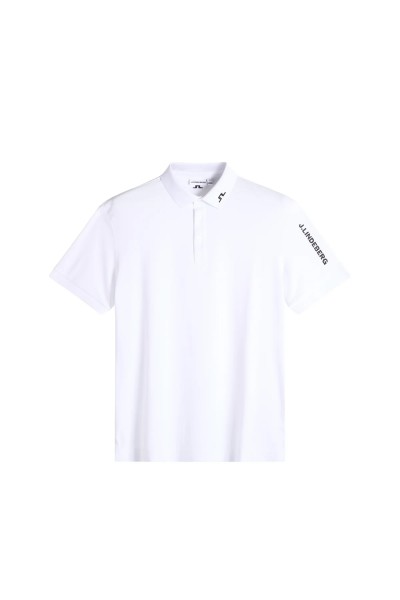 J.Lindeberg Tour Tech Polo Herren L weiß L weiß