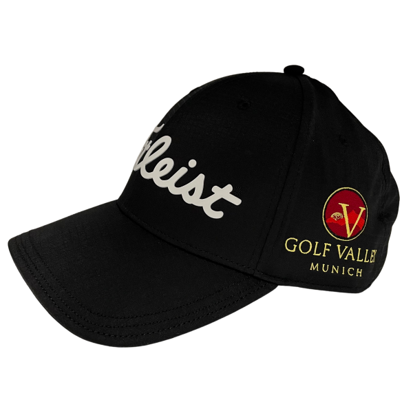 Titleist Performance Ballmarker Cap Herren mit Golf Valley Logo schwarz/weiß