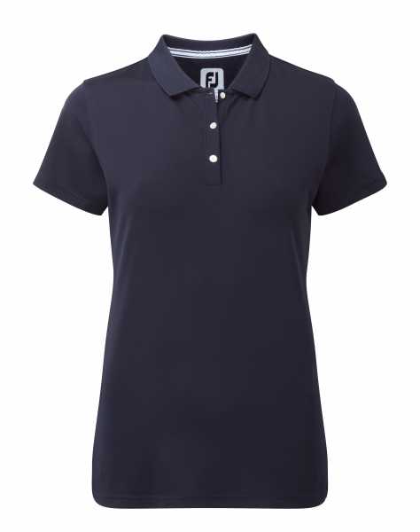 Footjoy Stretch Pique Solid Polo Damen navy