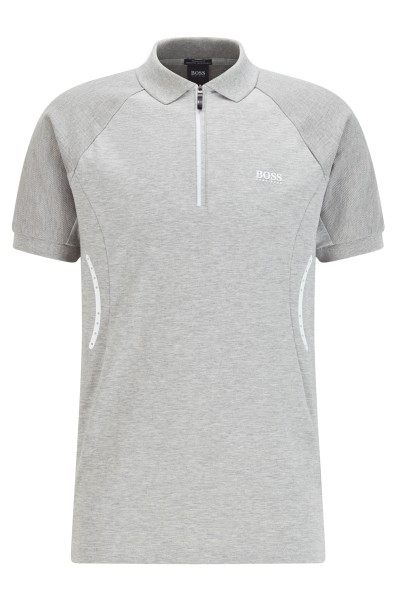 Hugo Boss Philix Polo Herren hellgrau