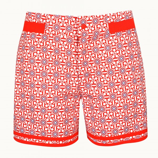 Original Penguin RETRO GEO PRINTED Shorts Damen