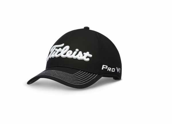 Titleist StaDry Performance Twill Cap Herren schwarz