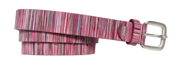 Alberto Gürtel Zebra Damen lila