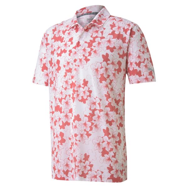 Puma Thirteen Polo Herren rosa