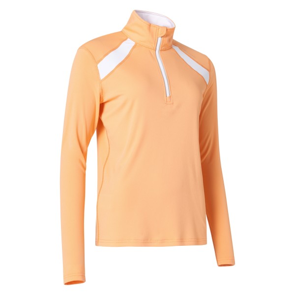 Abacus Yale Half-Zip Pullover Damen apricot