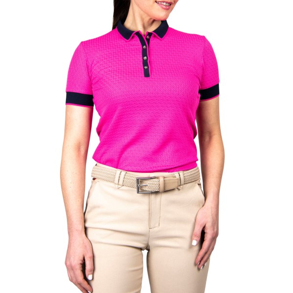 Kjus Ella Structure S/S Polo Damen