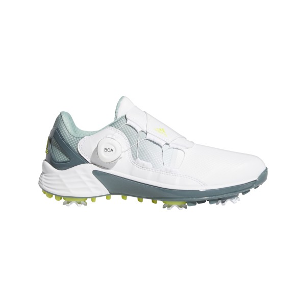 adidas ZG21 BOA Golfschuh Damen weiß/grau/gelb