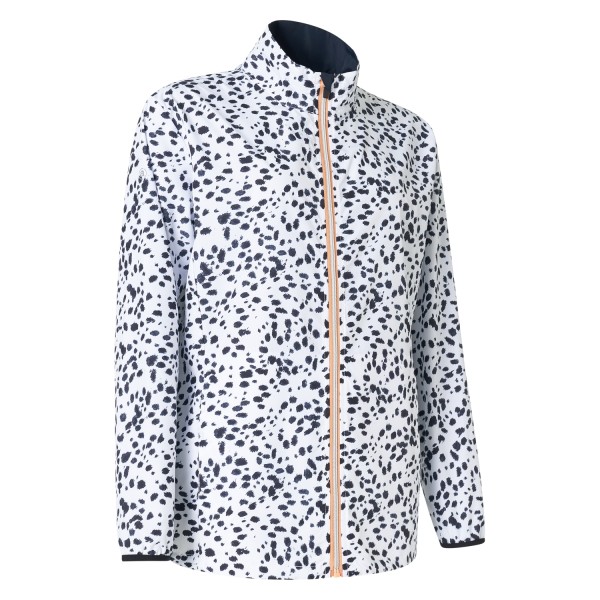 Abacus Ganton Windjacke Damen gemustert schwarz/weiß