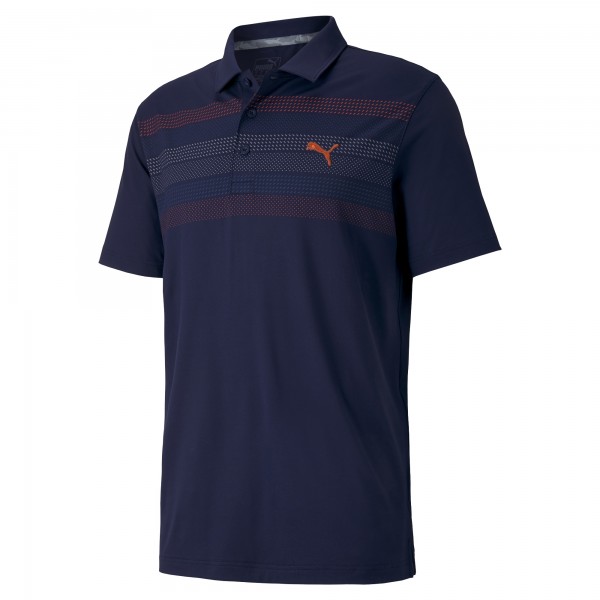 Puma Road Map Polo Herren navy