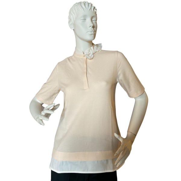 Spoon Double Hem Bubble Shirt Damen