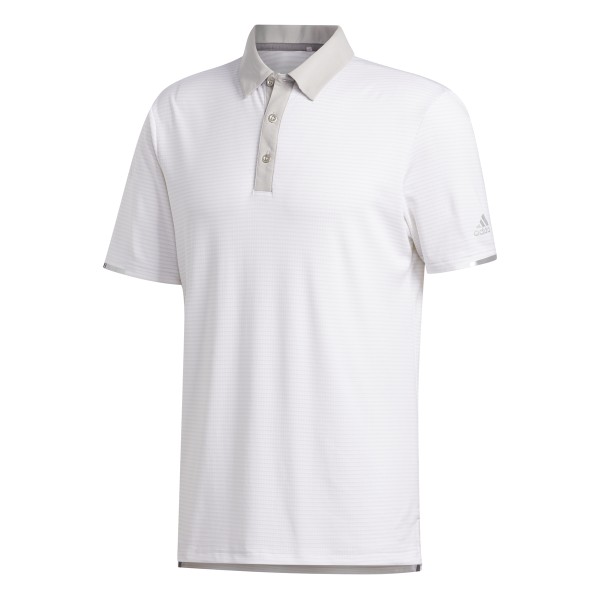 adidas Heat Ready Stripe Polo Herren weiß