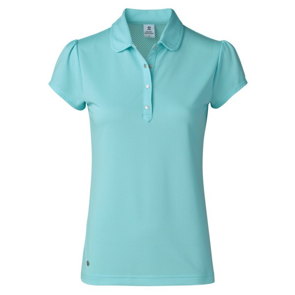 Dailysports Carina Capsleeve Polo Damen hellblau