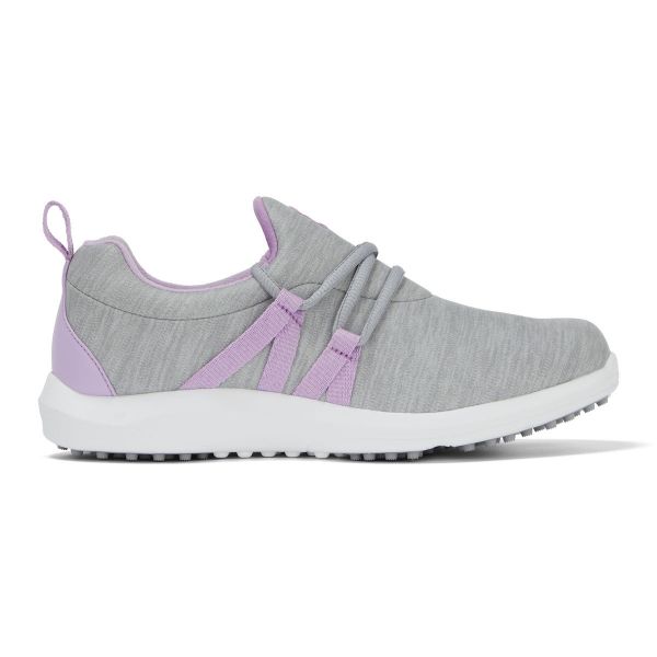 Footjoy Leisure Slip-On Golfschuh Damen weiß/lila