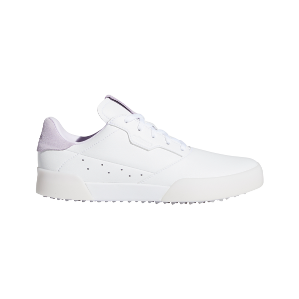 adidas Adicross Retro Golfschuh Kinder weiß/lila