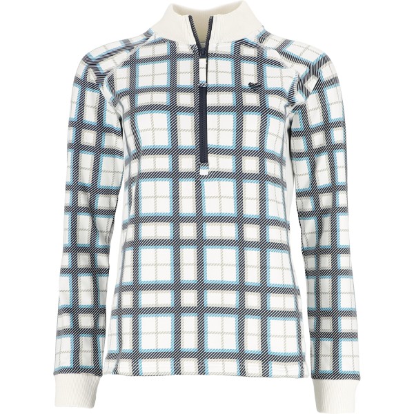 cœurs de Cherie Allover Tartan Milk Sweater Ladies