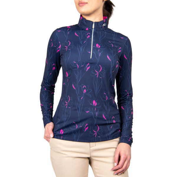 Kjus Sunshine Printed Half ZIP Damen