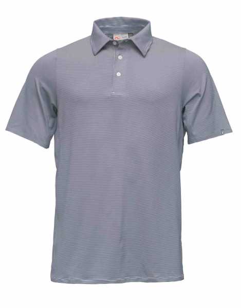 KJUS Soren Stripe Polo S/S Herren atlantablau