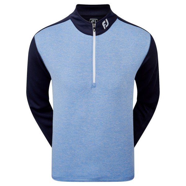 Footjoy Heather Color Block Chill-Out Pullover Herren blau/navy