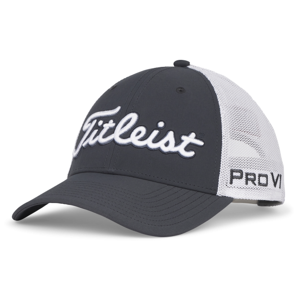 Titleist Tour Mesh Cap Herren schwarz/weiß