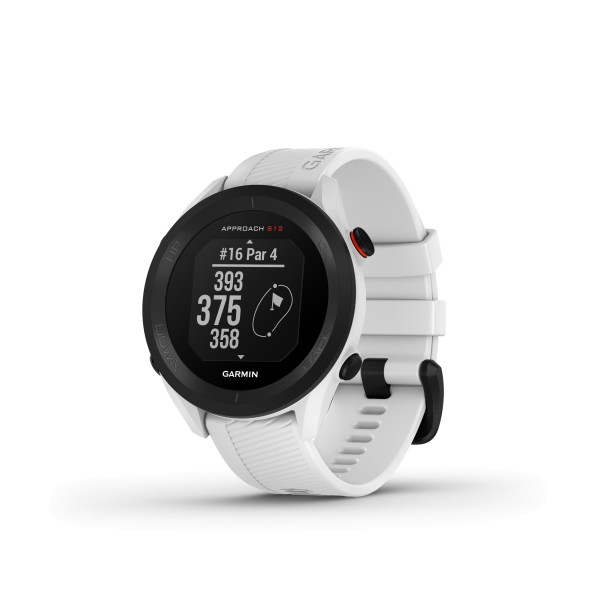 Garmin Approach S12 GPS Entfernungsmesser Uhr weiß