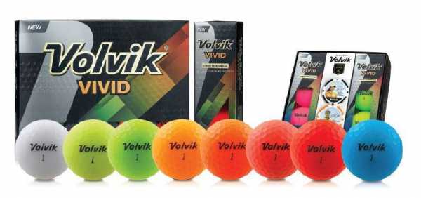 Volvik VIVID Golfbälle mattiert 12 Stück