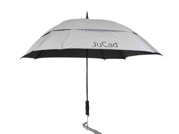 JuCad Teleskop-Golfschirm Windproof mit Schirmstift
